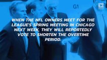 NFL owners vote to shorten overtime period 