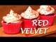 Cómo hacer Cupcakes RED VELVET | Receta FÁCIL paso a paso