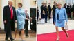 Le tenue de Brigitte lors de l investiture ressemblait étrangement à celle de Melania Trump