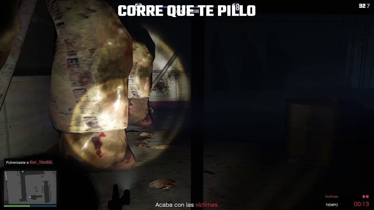 GTA V - CORRE QUE TE PILLO ( MODO SUICIDA )