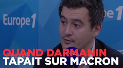 Quand Darmanin, pas encore ministre, tapait sur Macron