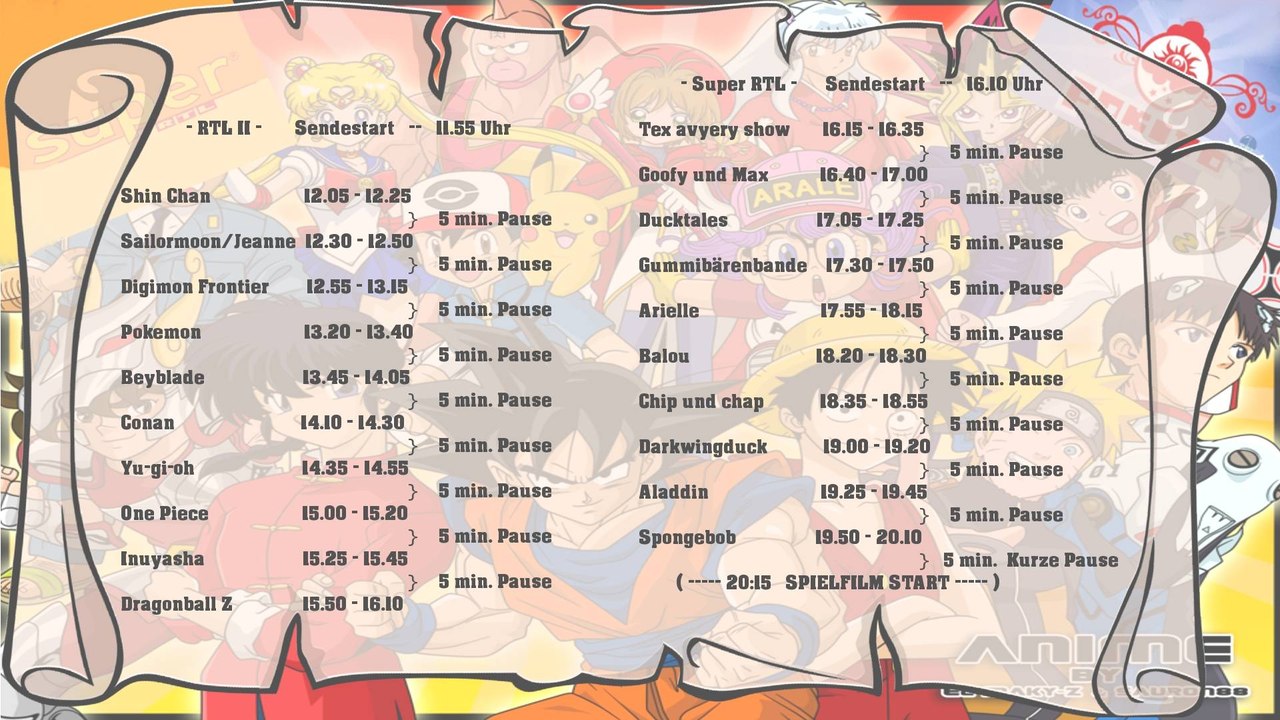 AnimeTV LIVE RTL II / Super RTL Ingo3112