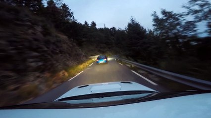 Hill Climb on Curvy Road