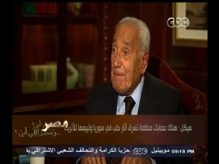 #هيكل | هيكل : إذا وقع النظام السوري دخلت داعش في كل بقاع سوريا