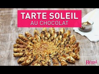 Tarte soleil à la pâte à tartiner | regal.fr