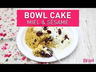 Bowl Cake aux fruits secs et miel | regal.fr