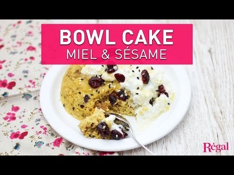 Bowl Cake aux fruits secs et miel | regal.fr