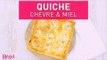 Tarte aux oignons, miel et fromage de chèvre | regal.fr