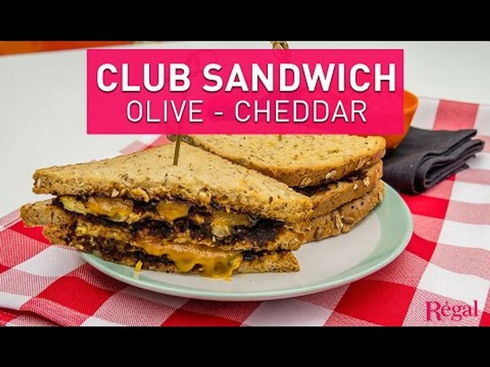 Sandwich végétarien aux légumes grillés et cheddar fondu | regal.fr