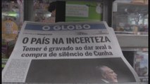 Prensa brasileña registra escándalo que salpica a Temer