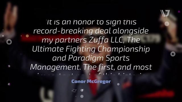 Conor McGregor side of Floyd Mayweather fight negotiations a done deal