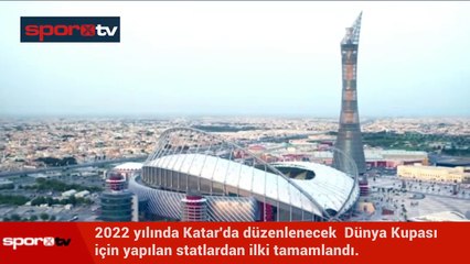 Katar 2022 için Khalifa Stadı tamamlandı