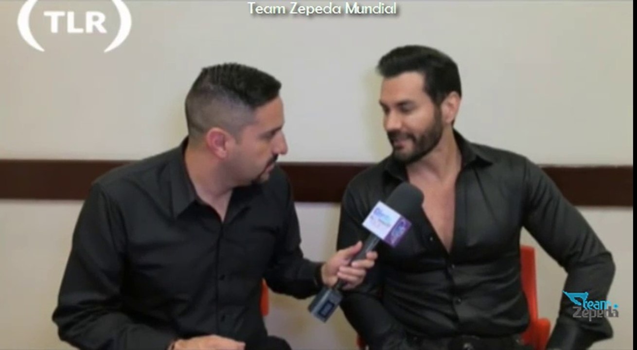 David Zepeda con Farid El Si? Si! durante su visita a Ciudad Juárez