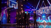 Dunking Devils score a slam dunk with the Judges _ Auditions Week 7 _ Britain