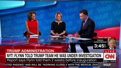 Borger mocks Flynn as 'an orphan with no parents' only there to be a general for Trump