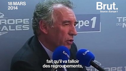 François Bayrou ne voulait pas être ministre, mais ça, c'était avant