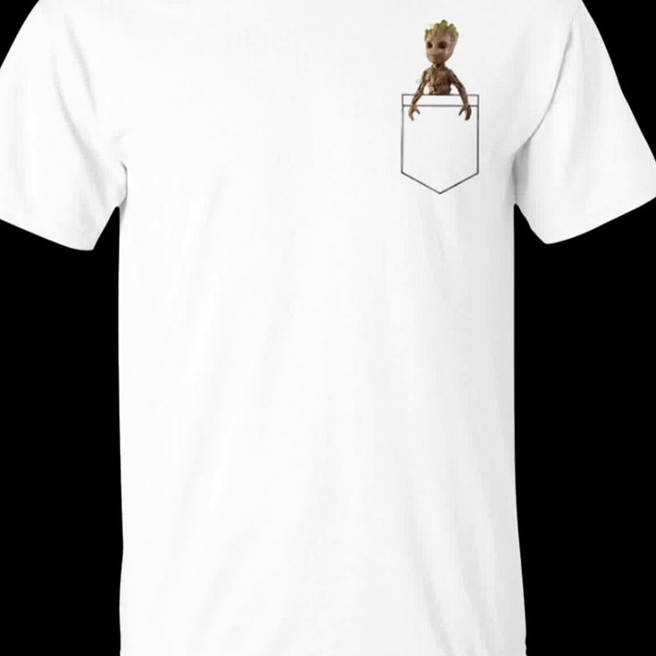 Guardian Of The Galaxy 2 - Baby Groot Pocket Shirt, Hoodie, Tank