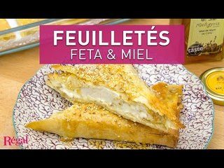 Feuilleté à la feta, miel & sésame de Dina Nikolaou | regal.fr