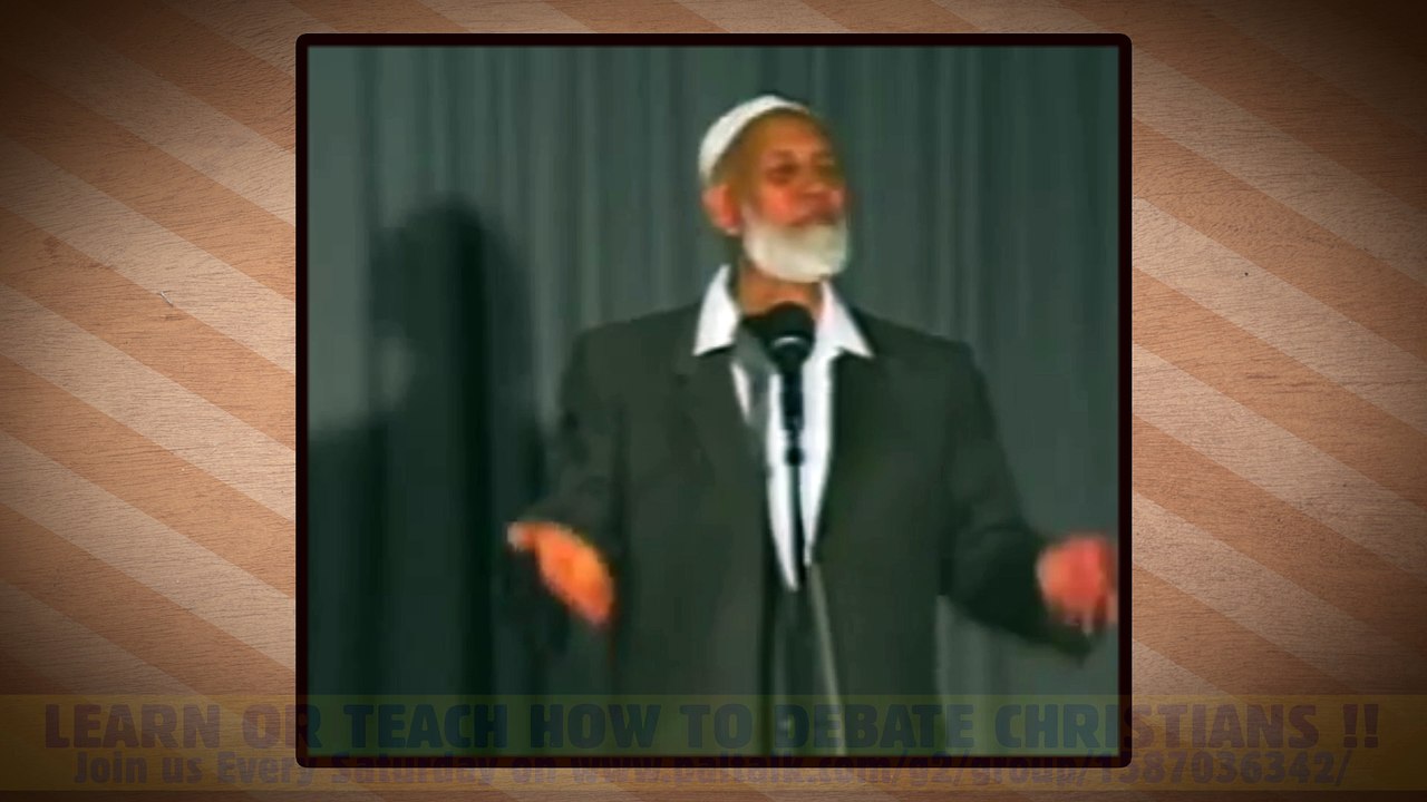 Ahmed Deedat REASONS with JEWS!! Does PALESTINE belongs to JEWS? PART 2 OF 2