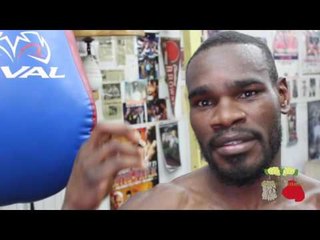 Edner Cherry interview -  @thebadgerlmc EsNews Boxing