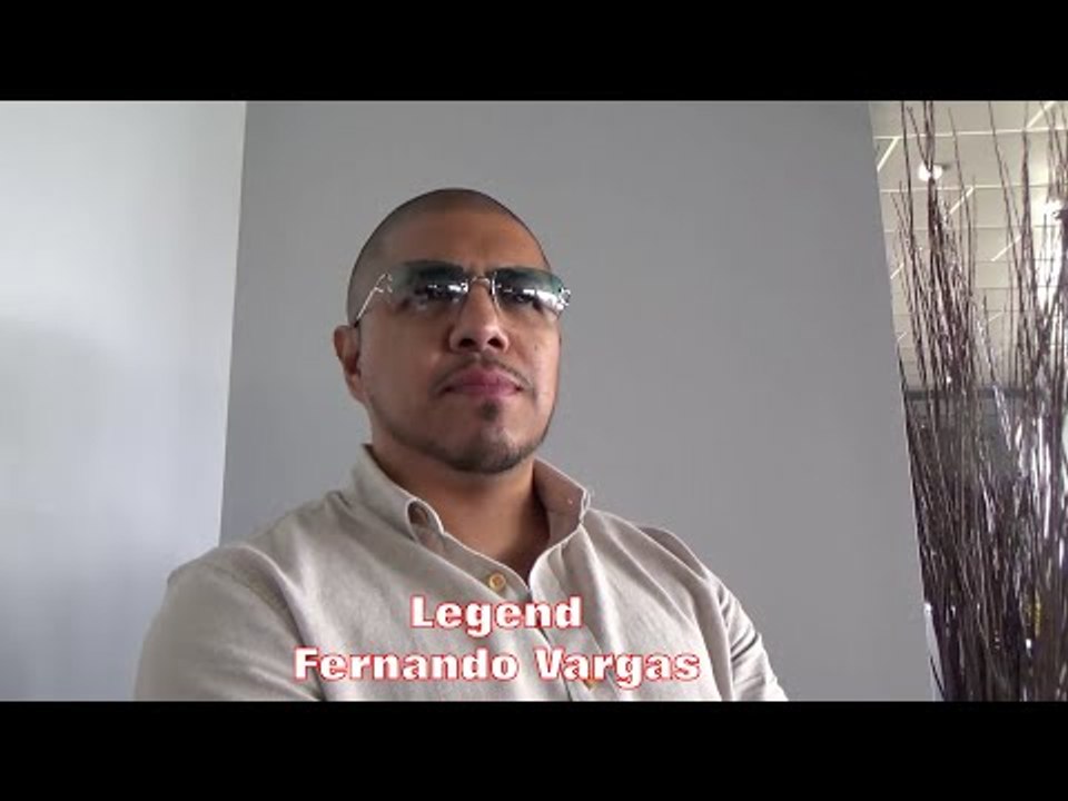 FERNANDO VARGAS SPEAKS PASSIONATELY ABOUT ROBERT GARCIA & THE BIG G AS FAMILY & TRAINERS