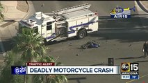 Motorcyclist killed in Gilbert crash