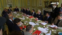 Macron reúne ministros pela 1ª vez