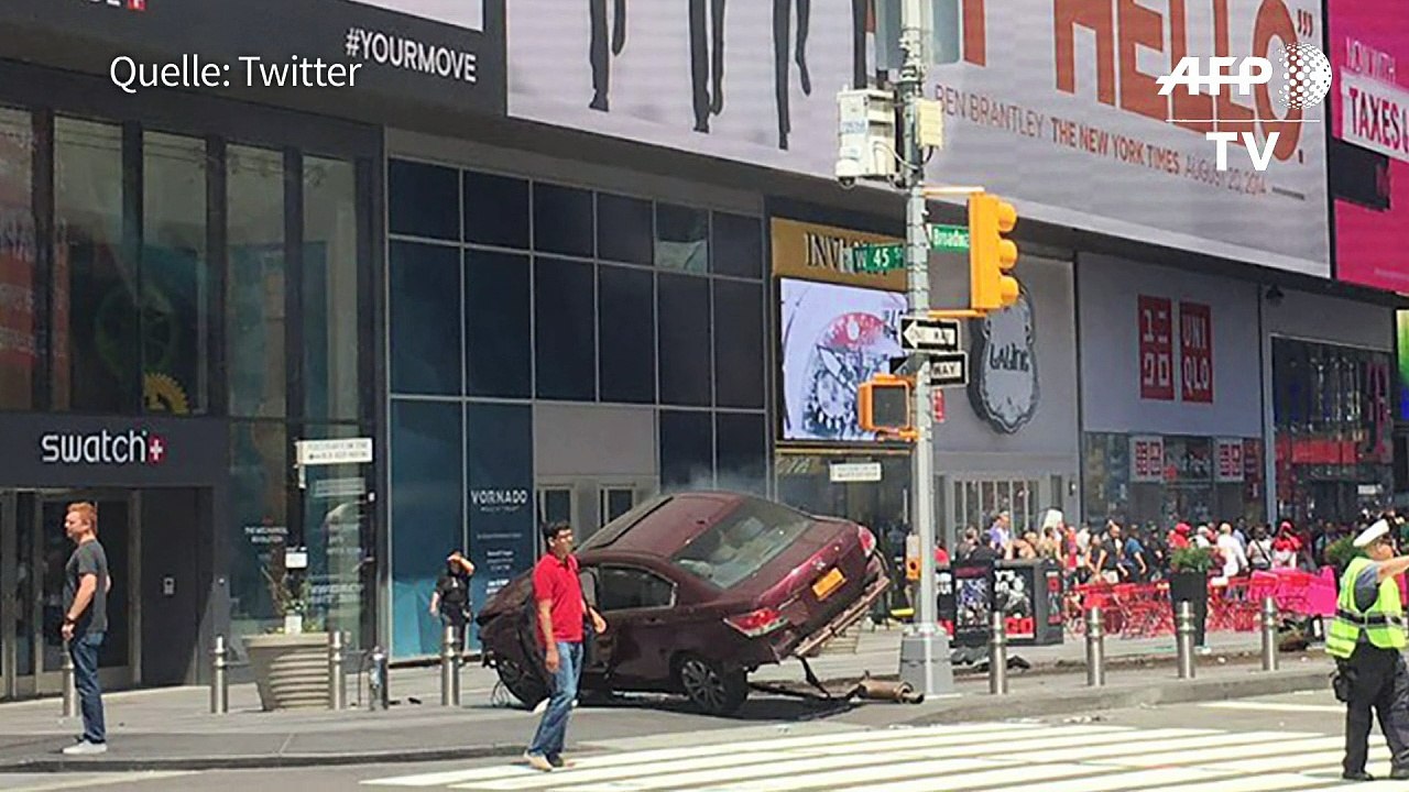 Ex-Soldat rast in New York in Menschenmenge