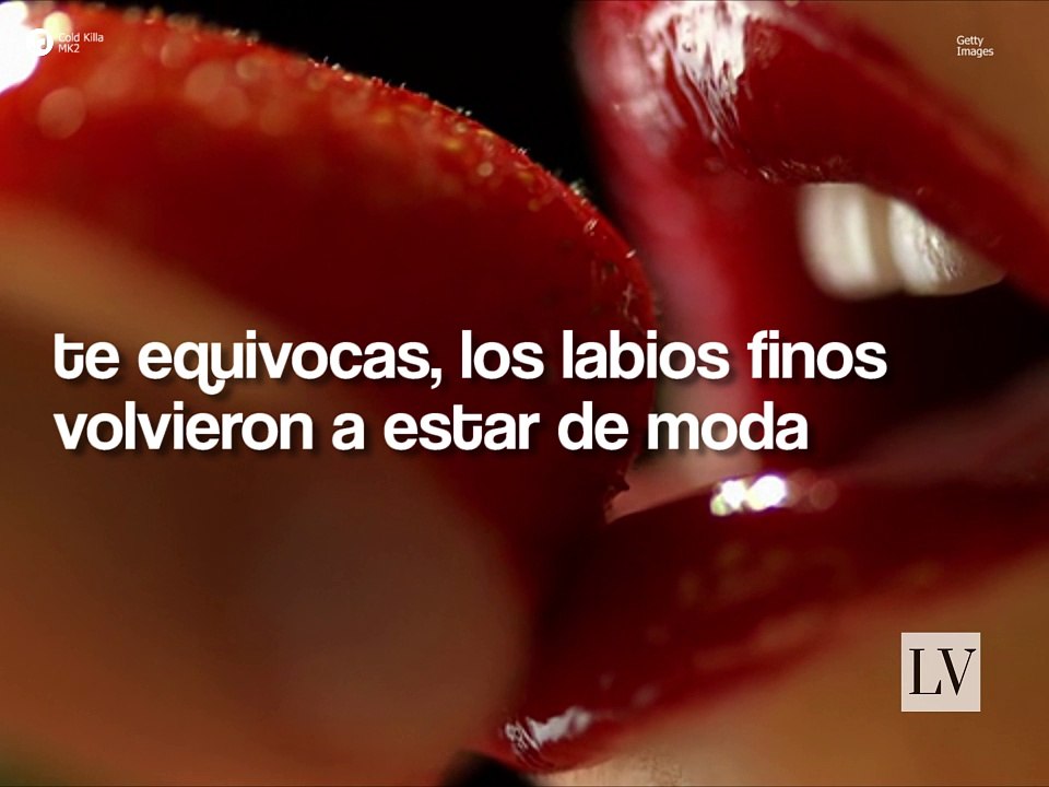La particular moda de reducirse los labios