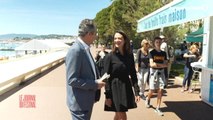 Monica Bellucci, Uma Thurman, Sandrine Kiberlain dans Le Journal du Festival - Festival de Cannes 2017