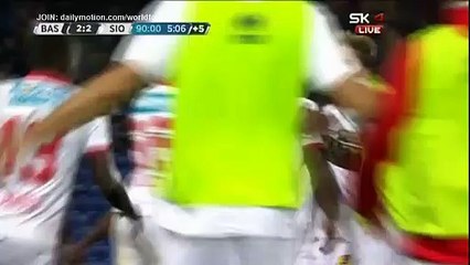 Kevin Constant Goal HD - Basel 2 - 2 FC Sion - 18.05.2017