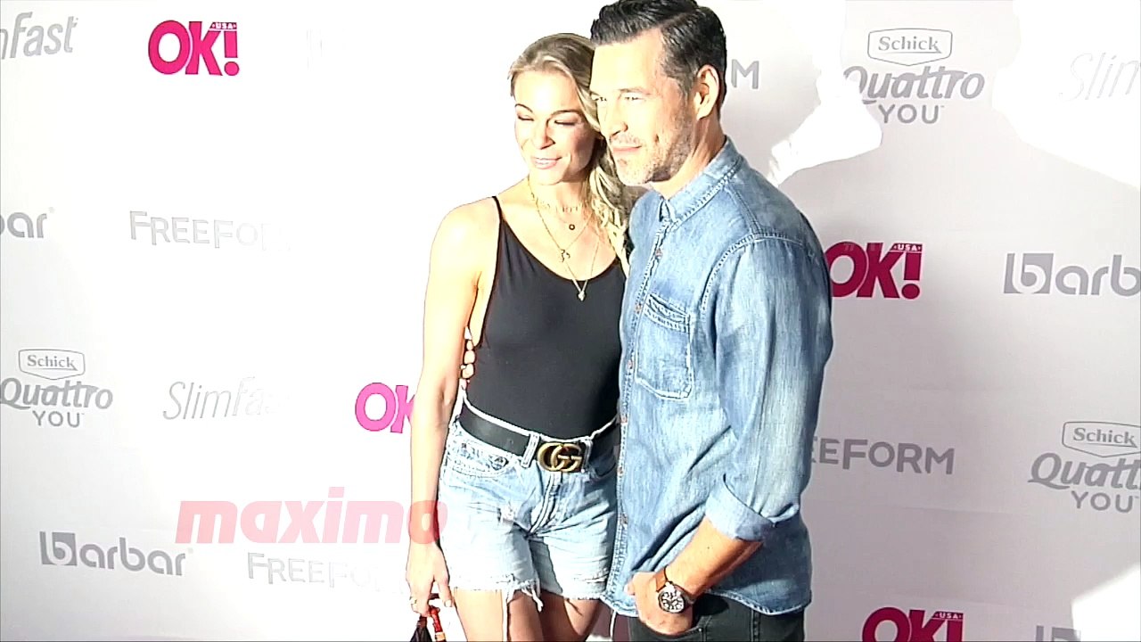 LeAnn Rimes and Eddie Cibrian OK! Magazine Summer Kick-Off Party