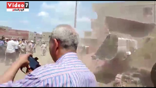 إزالة 96 حالة تعدى على أملاك الدولة وعلى أراضى زراعية بكفر الشيخ