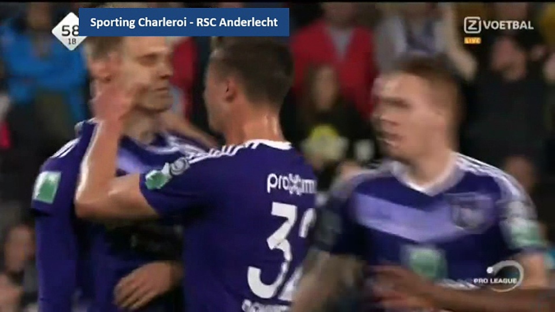 1-1 Łukasz Teodorczyk Goal - Sporting Charleroi 1-1 RSC Anderlecht -  18.05.2017 - video Dailymotion