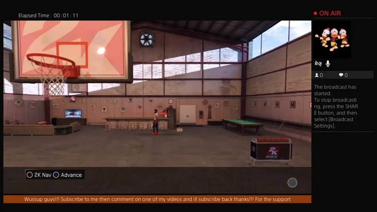 Grinding in NBA 2k17 MC