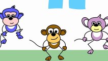 Five Little Monkeys Jumping On The Bed with Lyrics - Kids Songs Nursery Rhymes by eFlashApps