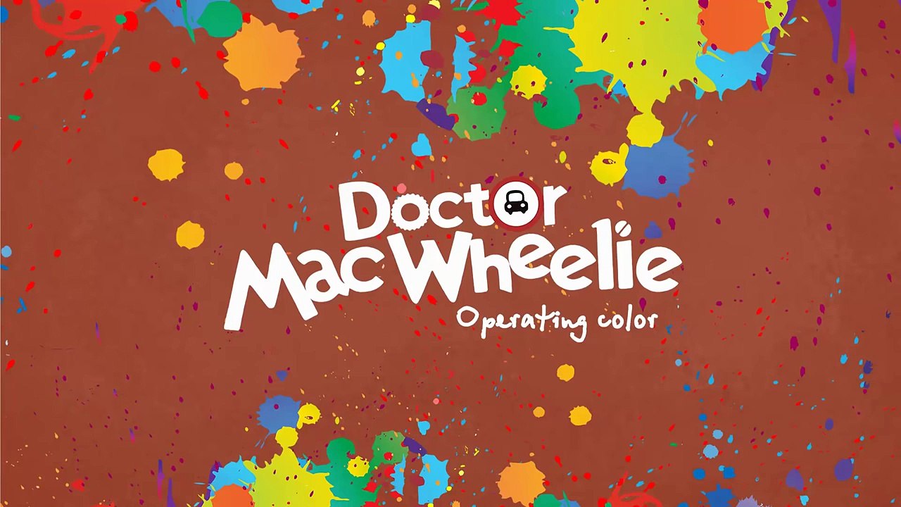 Farben Lernen mit Doktor Mac Wheelie - Das Feuerwehrauto - Lehrreicher Cartoon