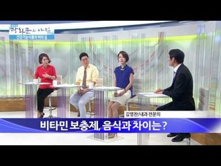 비타민 보충제, 음식과 차이점은?[광화문의 아침] 43회 20150805