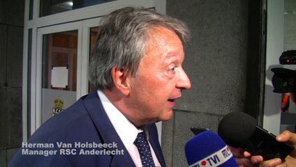 Anderlecht champion : réaction d'Herman Van Holsbeeck