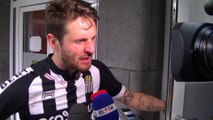 Réaction de Damien Marcq (Charleroi) sur la défaite contre Anderlecht