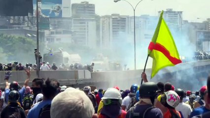 Venezuela’s opposition marches against "brutal repression"