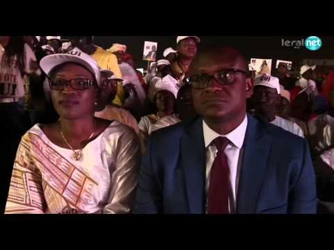 Ousmane Tanor Dieng au meeting de clôture
