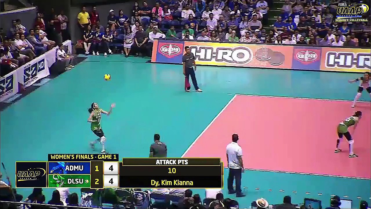 UAAP S79 WVB Final G1 ADMU vs DLSU S4
