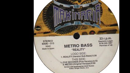 Metro Bass - Five Seconds (Five Version) (B1)