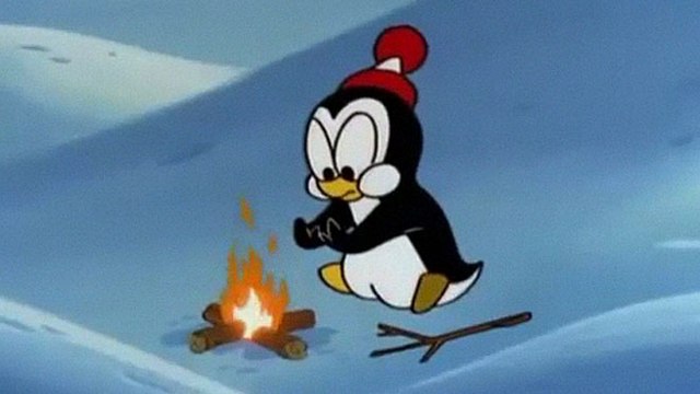 Chilly Willy Caricaturas Animadas en, chilly en peligro