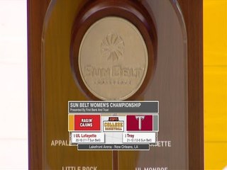 2017 Sun Belt Conference Women's Basketball Championship Highlights Troy vs Louisiana