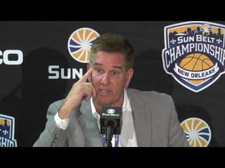 2017 Sun Belt Women's Basketball Champ: Semifinal Press Conference Louisiana vs Little Rock