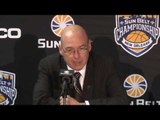 2017 Sun Belt Conference Basketball Championship: Game 2 Press Conference ULM vs Arkansas State