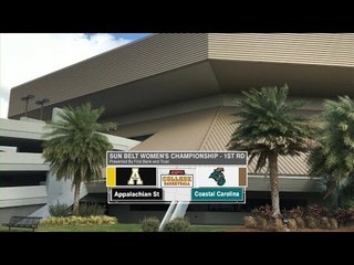 2017 Sun Belt Conference Women's Basketball Championship: Game 1 Highlights App vs CCU