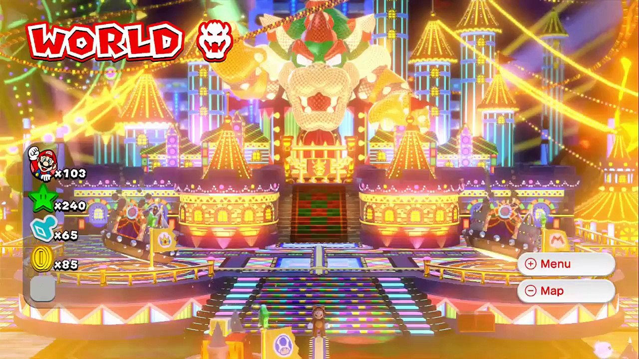 Super Mario 3D World - Part 22 HD - 100% Final Boss and Ending - World ...
